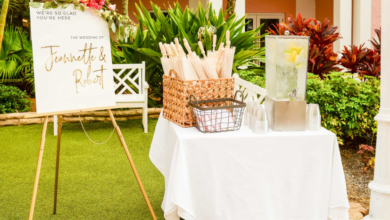 Creative Beverage Stations for Large-Scale Weddings