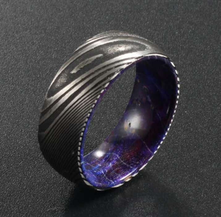 Discover the Care and Maintenance of Damascus Steel Wedding Rings