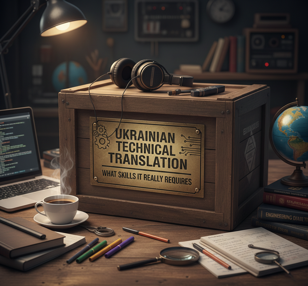 Ukrainian Technical Translation. What Skills It Really Requires