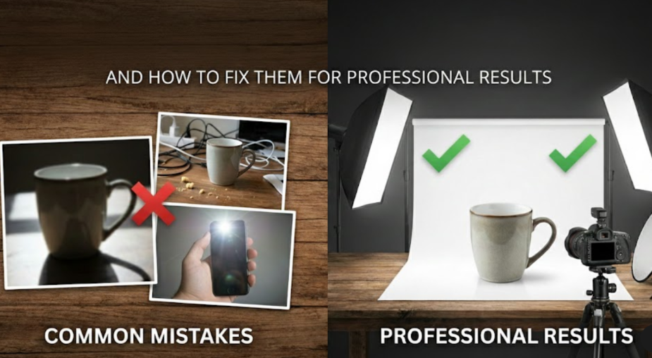 7 Common Mistakes Why Your Product Photos Fail to Sell 