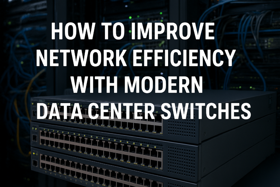 How To Improve Network Efficiency With Modern Data Center Switches 