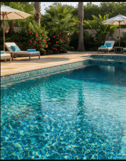 Pool Tile and Finish Designs for Stunning Visual Impact