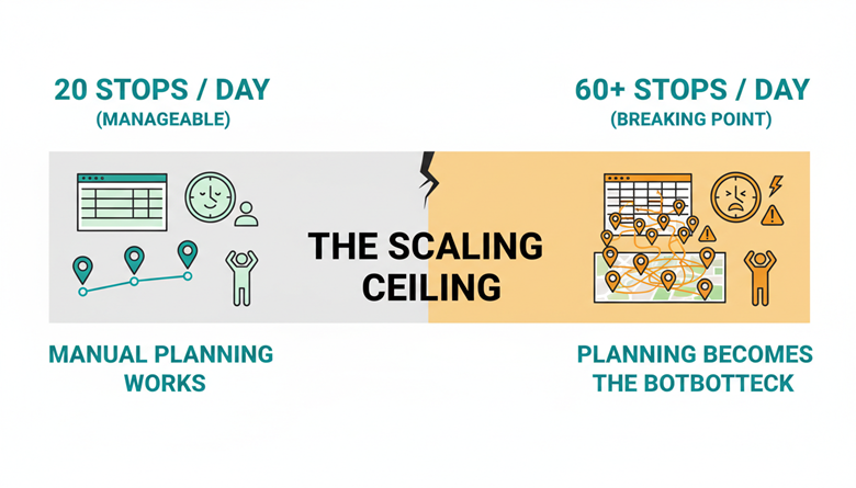 How Small Couriers Scale to 80+ Stops a Day Without Hiring More Drivers