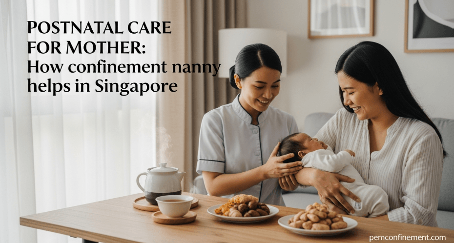 Postnatal Care for Mother: How a confinement nanny helps in Singapore