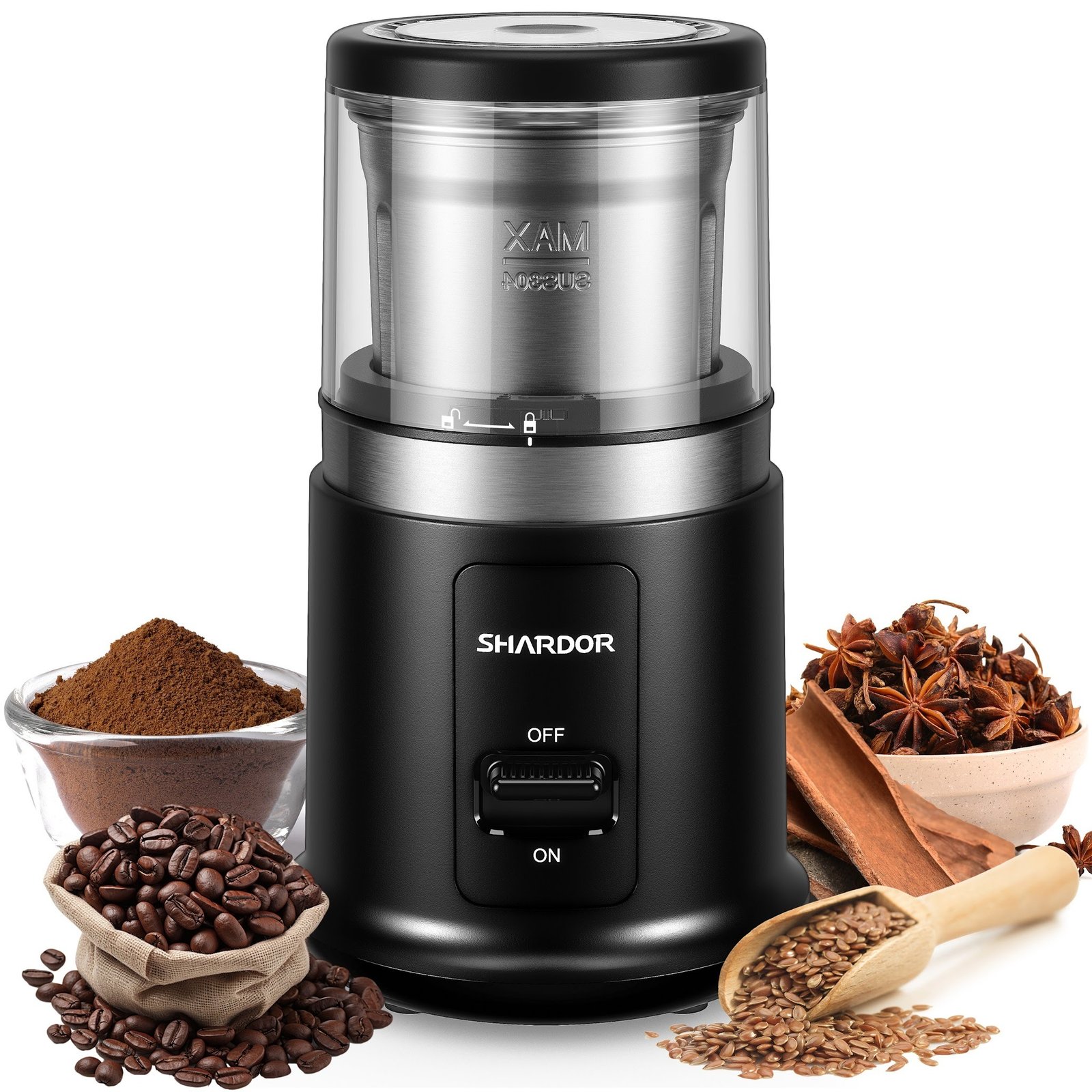 Compact and Easy-Clean Small Spice Grinder for Busy Professionals