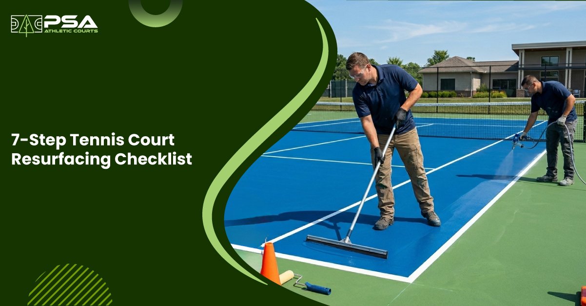 7-Step Tennis Court Resurfacing Checklist to Prepare Courts for the New Season