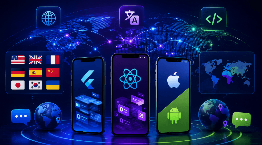 Cross-Platform Mobile Localization in 2026: How Flutter, React Native, and Native iOS/Android Compare