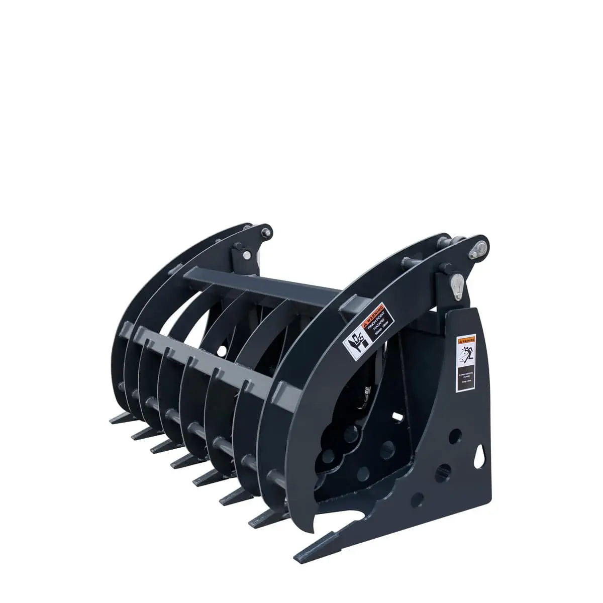 Nine inches between the tines is the number that decides what stays on your property