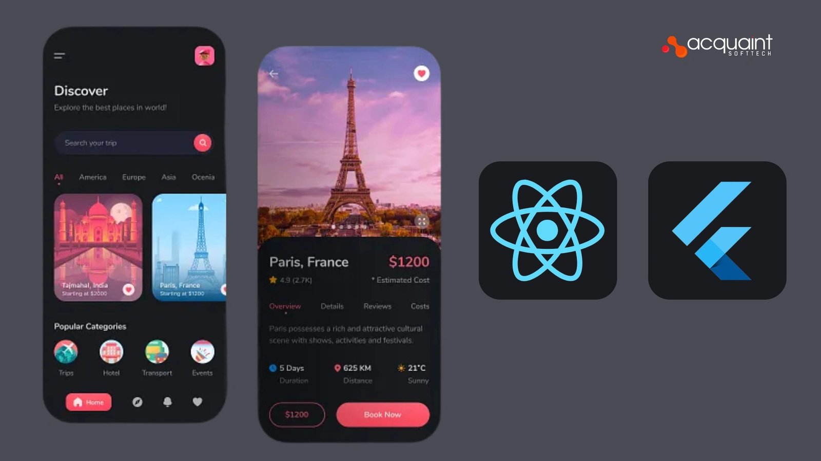React Native vs Flutter for Travel Apps: Performance, Maps, and Offline Capability Compared 