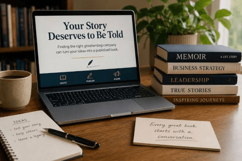 Top Book Ghostwriting Firms for New Authors
