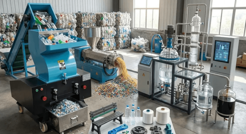 Turning Plastic Waste into Valuable Industrial Raw Materials